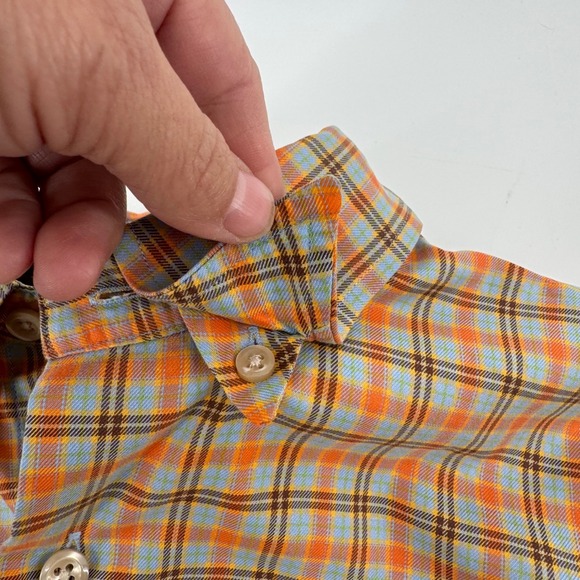 Robert Talbott Carmel Mens L Button Down Workwear Preppy Luxury Designer Classic - Picture 8 of 10